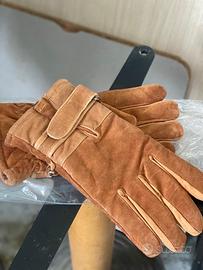 Guanti in camoscio