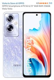Oppo A 59 5g 256/8 RAM funziona benissimo 
