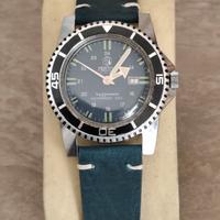 orologio Mortima SkinDiver anni 70 carica manuale 