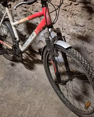 MTB bicicletta mountain bike Rockrider ammortizzat
