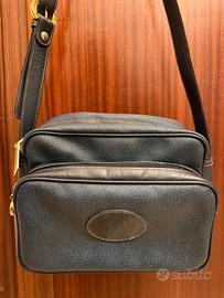 Borsa Borbonese misure 24x14 cm perfetta blu scuro