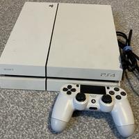 PS4 Bianca con 1  joystick