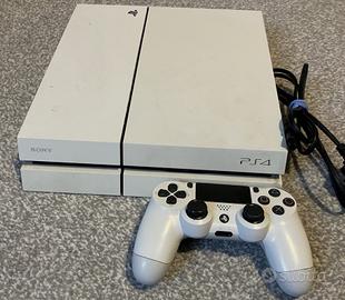 PS4 Bianca con 1  joystick