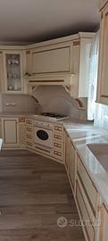 cucina angolare in stile shabby schic 