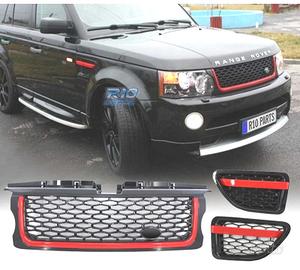 GRIGLIA RANGE ROVER SPORT 05-09 LOOK NERA ROSSA ED