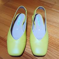 Ballerina Vittorio Virgili in Nappa Natur Giallo –