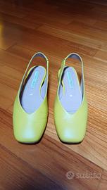 Ballerina Vittorio Virgili in Nappa Natur Giallo –