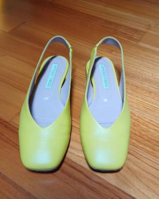 Ballerina Vittorio Virgili in Nappa Natur Giallo –