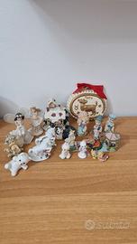 Lotto ceramiche e soprammobili vintage