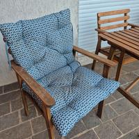 Cuscini per sedie da giardino