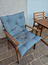 Cuscini per sedie da giardino