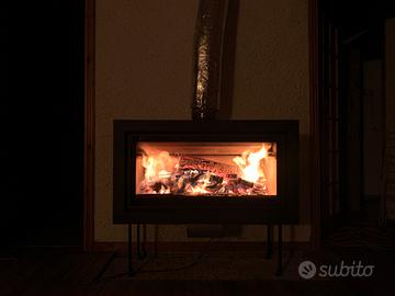 Stufa a legna Inserto camino canalizzabile Jidè