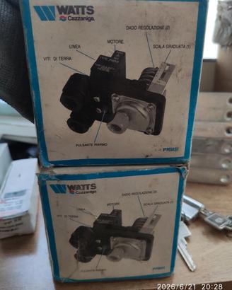 Coppia Pressostati a Riarmo Manuale 1-5 bar