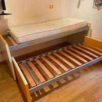 Letto a castello scorrevole