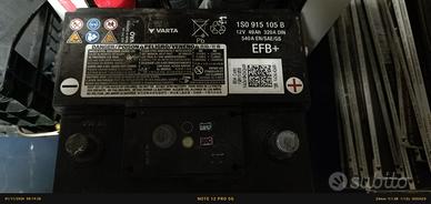 BATTERIA AUTO ORIGINALE VW SEAT SKODA AUDI