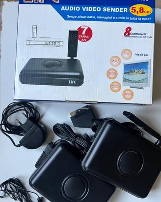 Trasmettitore Segnale TV Senza Fili LIFE 5.8GHz