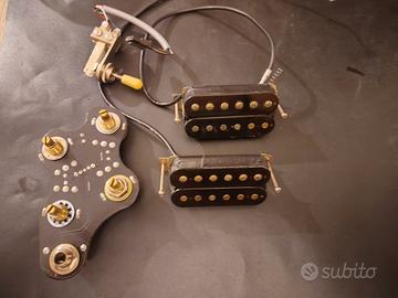 Gibson Pot Board & 490 R/T Humbucket set