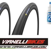 PROMO PACK 2 PZ MICHELIN POWER CUP TLR + LIQUIDO