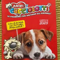 Amici cucciolotti -album di figurine incompleto