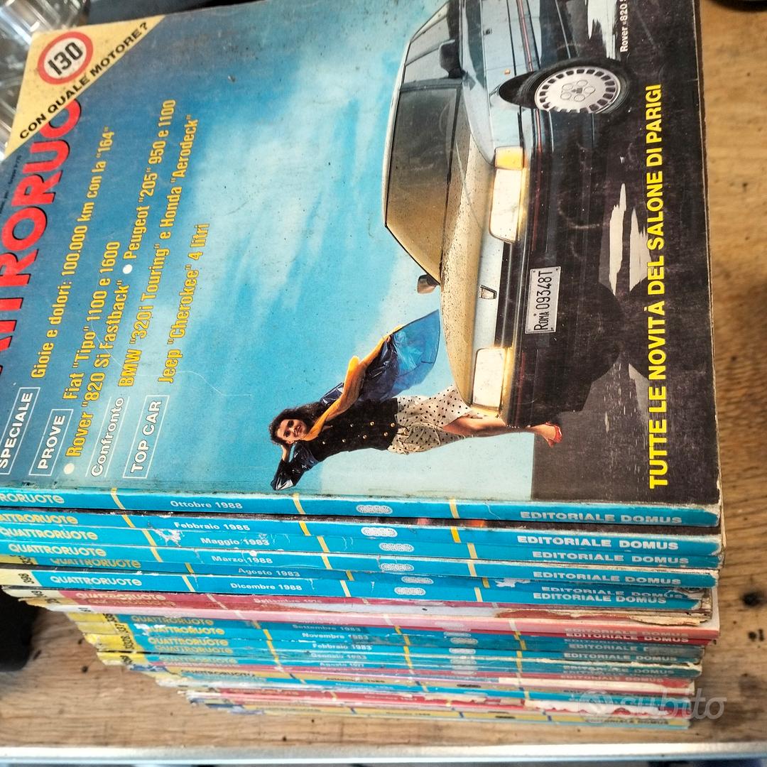 Quattroruote Juin 1992 – Magazine Auto Italien, Voitures Années 90, Bon état