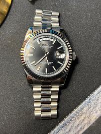 Seiko Mod Day-Date – Nero/Silver | Automatico