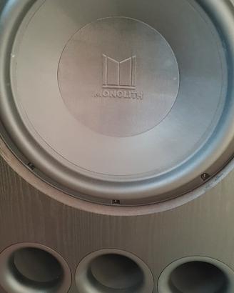 Subwoofer Monolith THX 500-1000 Watt 