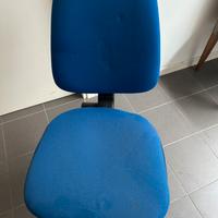 Poltrona d’ufficio con rotelle