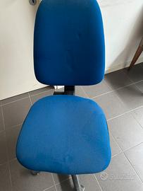 Poltrona d’ufficio con rotelle