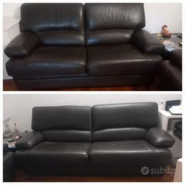 2 divani in pelle