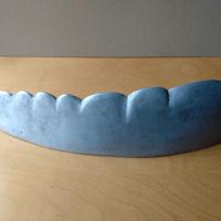 Scultura in alluminio moderna FIRMATA