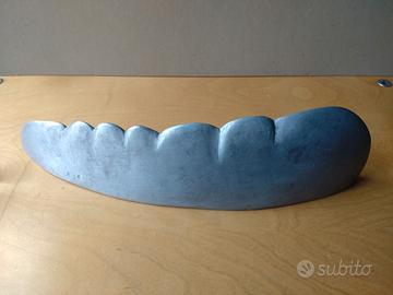 Scultura in alluminio moderna FIRMATA