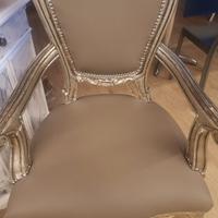 poltrona stile barocco 