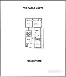 Ampio 5 vani via paolo vasta/via sangiuliano