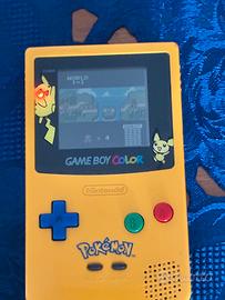Gameboy color versione pikachu