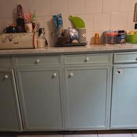 madia da cucina piana in marmo