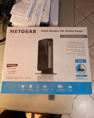 N300 wireless dsl modem router
