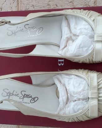 Scarpe da sposa Sophie Sposa color perla misura 39