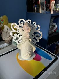 Angelo decorativo in ceramica