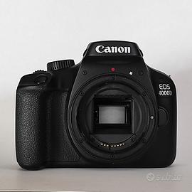 Canon EOS 4000D + obiettivi