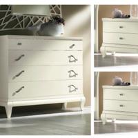 Como e comodino in VERO LEGNO