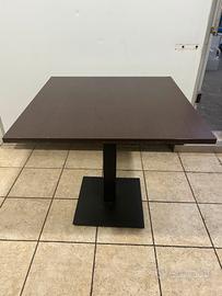  Tavolini quadrati 90x90 cm per bar, ristorante