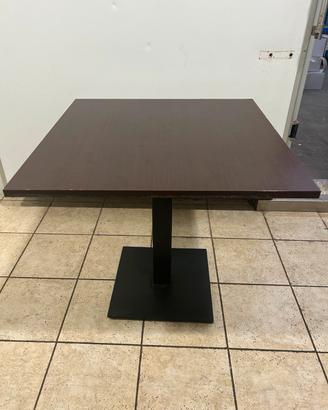  Tavolini quadrati 90x90 cm per bar, ristorante