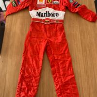 Tuta da F1 Ferrari 1999 Eddie Irvine originale