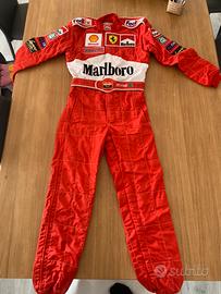 Tuta da F1 Ferrari 1999 Eddie Irvine originale