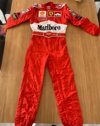 Tuta da F1 Ferrari 1999 Eddie Irvine originale