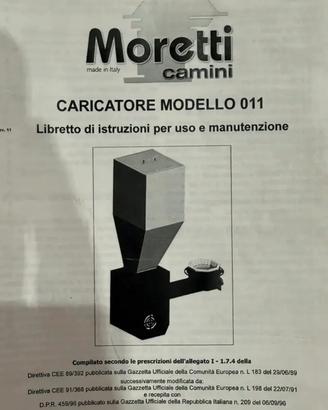 Caricatore pellet per termocamino