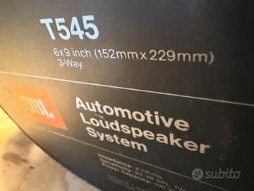 Altoparlanti JBL T545 per hi fi car