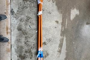 Coppia di remi in legno moscone pattino o barca