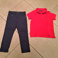 Polo e Pantalone Original Marines, 6 anni, al top