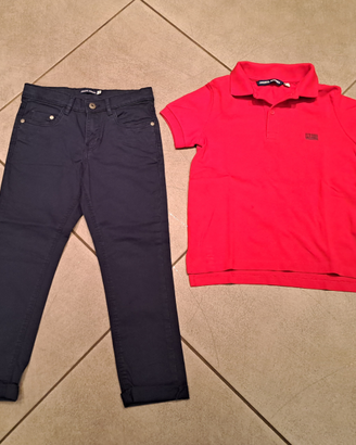 Polo e Pantalone Original Marines, 6 anni, al top